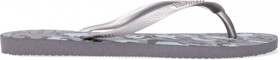 Havaianas Zilveren Slim Animals Teenslippers