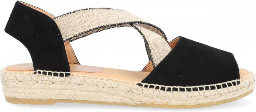 Kanna Zwarte Espadrilles Ada