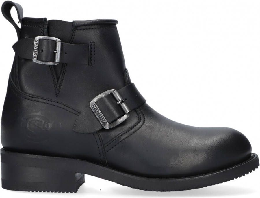Sendra 2976 zwarte enkellaars 40