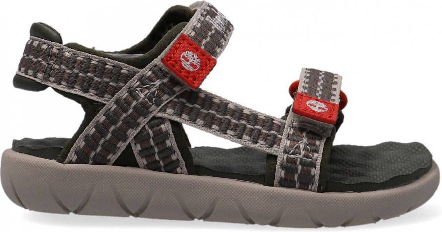 Timberland Groene Sandalen Perkins Row Webbing