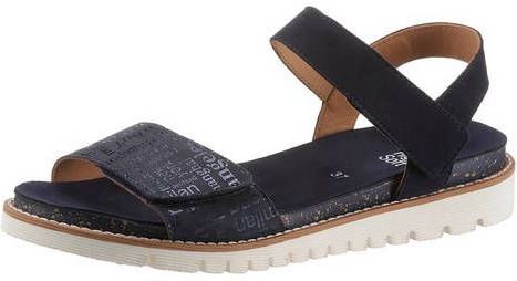 Ara 12 28114 02 Blue G Wijdte Sandalen