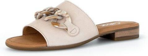 Gabor Comfort Slipper G Leest , Beige, Dames