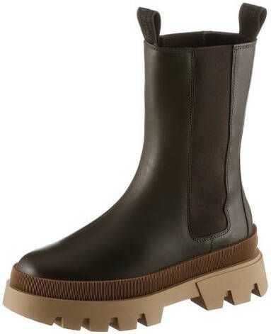 Marc O'Polo Chelsea laarzen , Groen, Dames