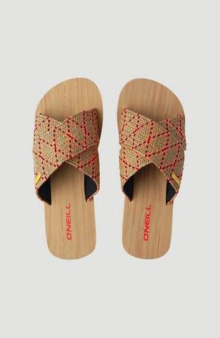 O'Neill Ditsy Slides slippers lichtbruin