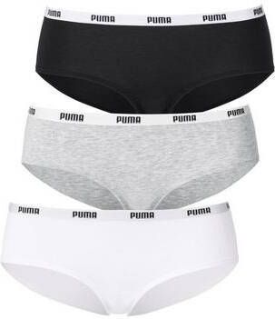 Puma hipster(set van 3)wit/grijs/zwart