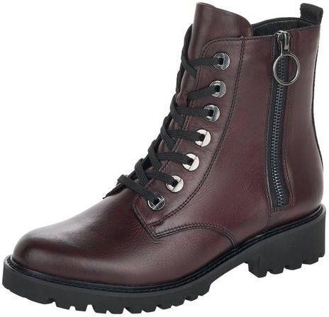 Remonte Hoge veterschoenen in stoere look