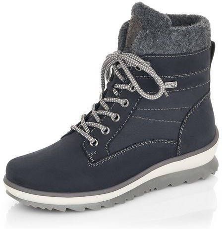 Remonte Casual Suede Booties , Blauw, Dames