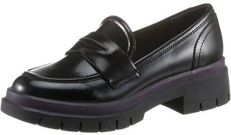 Tamaris Instappers in een trendy penny loafers look