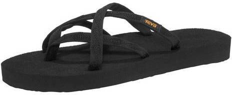 Teva Teenslipper Olowahu Dames Zwart