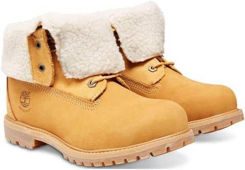 Timberland Hoge veterschoenen Authentics Teddy Fleece WP Waterdicht