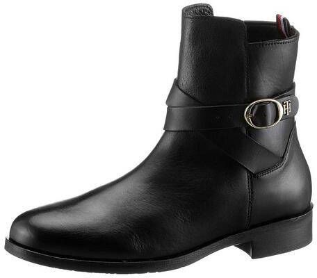 Tommy Hilfiger Enkellaarsjes Zwart Dames