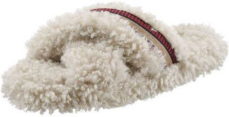 Tommy Hilfiger Pantoffels SHERPA FUR HOME SLIPPERS STRAPS
