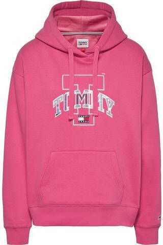 Tommy Hilfiger Hoodies & Sweatvesten Roze Dames