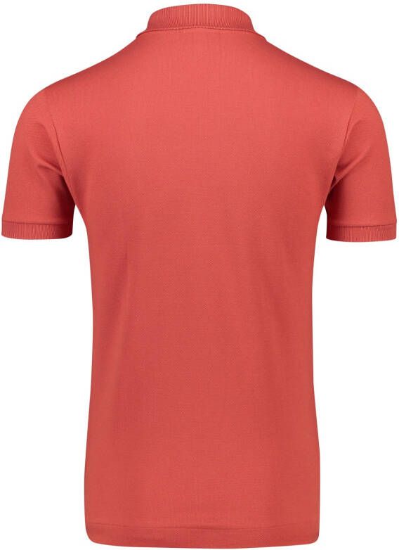 Lacoste Classic Fit polo koraal oranje