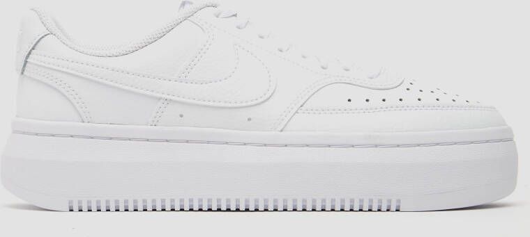 Nike Court Vision Alta Leather leren sneakers wit