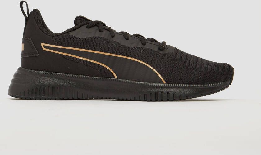 Puma flyer flex sportschoenen zwart/goud dames