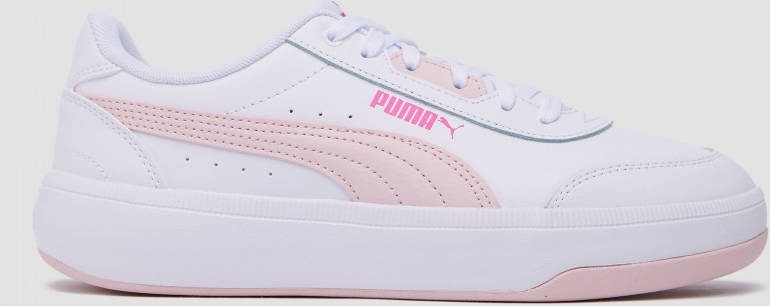 Puma tori sneakers wit/roze dames