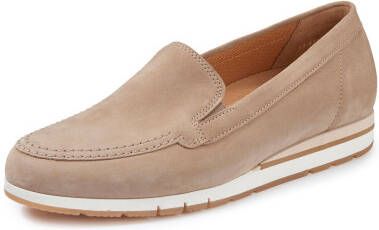 Gabor 22.414.30 Beige G Wijdte Instapschoenen