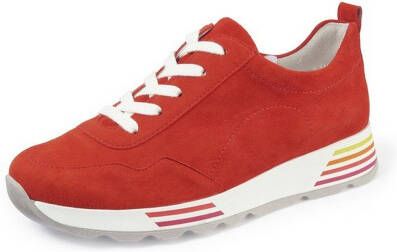 Semler Sneakers 100% leer rood