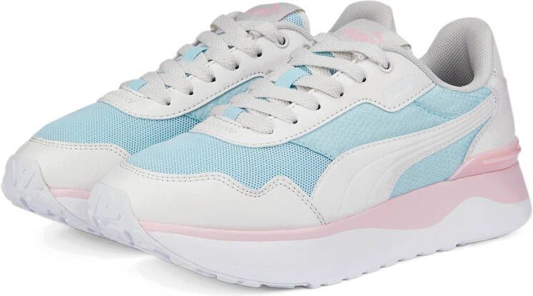 Puma R78 Voyage Sneaker Dames Wit/Blauw/Roze