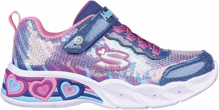 Skechers Sweetheart Lights Let's Shine Sneakers Meisjes