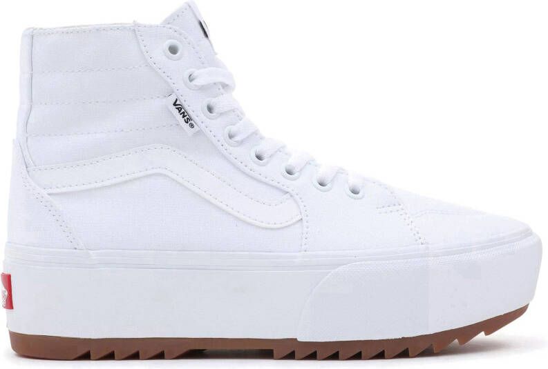 Vans Filmore Hi Tapered Platform Veterboot Dames Wit