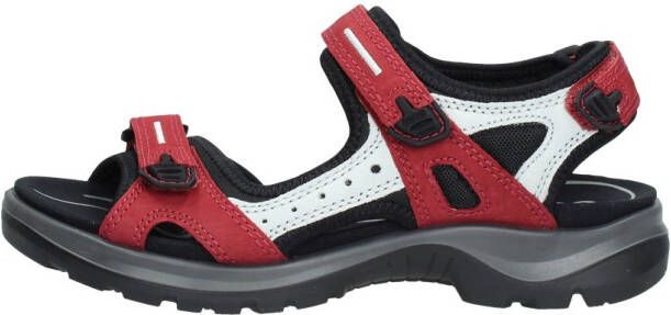Ecco Offroad Sandaal Dames Rood/Zwart