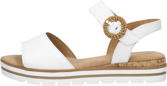 Gabor Sandalen leer Comfort wit