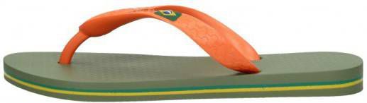 Ipanema Classic Brasil teenslippers kaki/oranje