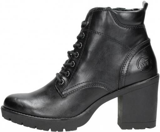 Marco Tozzi dames veterlaarsjes Zwart