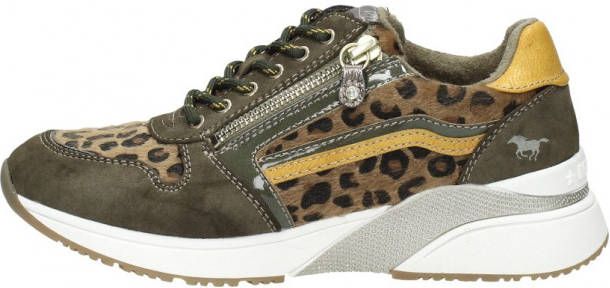 Mustang Sneaker Dames Groen/Multi
