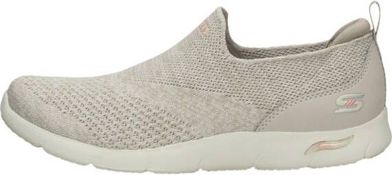 Skechers Arch Fit Refine Don't Go Instapper Dames Taupe