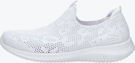 Skechers Ultra Flex Fast Talker Instapper Dames Wit