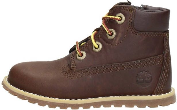 Timberland Veterboots Pokey Pine 6 Inch Boot With Side Zip Bruin