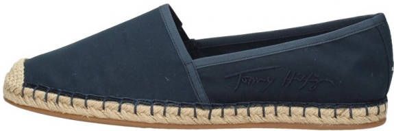 Tommy Hilfiger Blauwe Espadrilles Th Signature