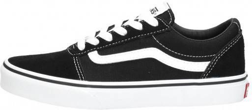 Vans Ward Suede/Canvas Dames Sneakers Black/White Maat 40