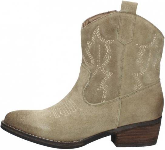 Laarzen Western Beige Damesschoenen.nl Laarzen Western Beige Damesschoenen.nl