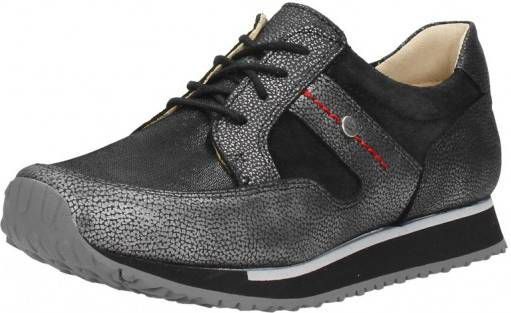 Wolky Lage Sneakers 05804 e-Walk 84280 metal combi metallic stretch leer