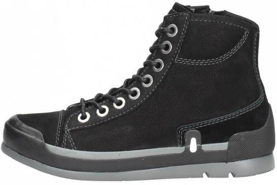 Wolky Hoge Sneakers 02777 Watson 13000 zwart nubuck