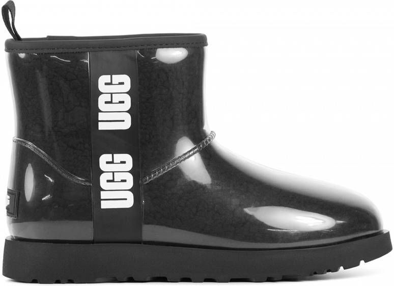 UGG Classic Clear Mini enkelboots zwart