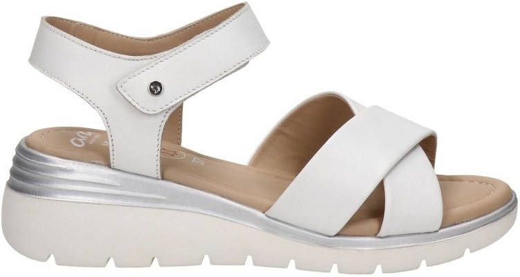 Ara Rimini leren sandalen wit