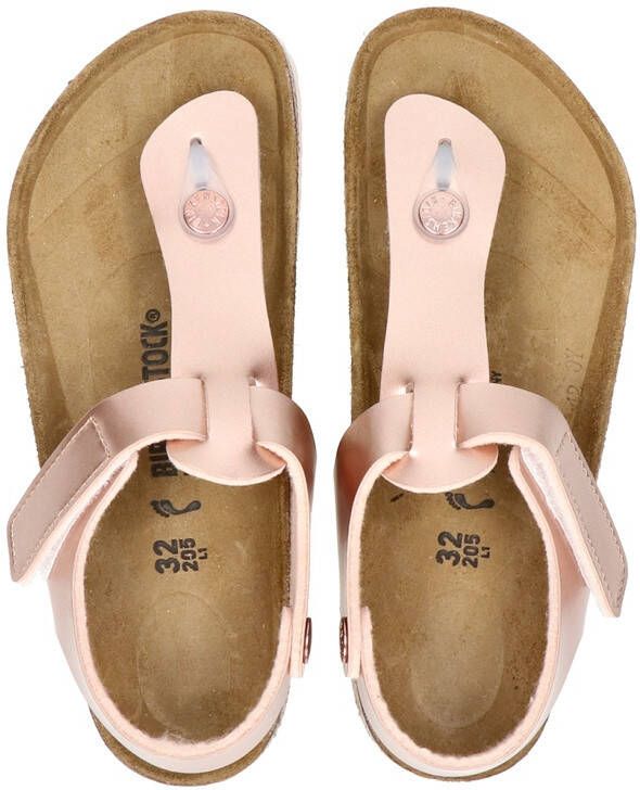Birkenstock Kairo teenslippers roségoud