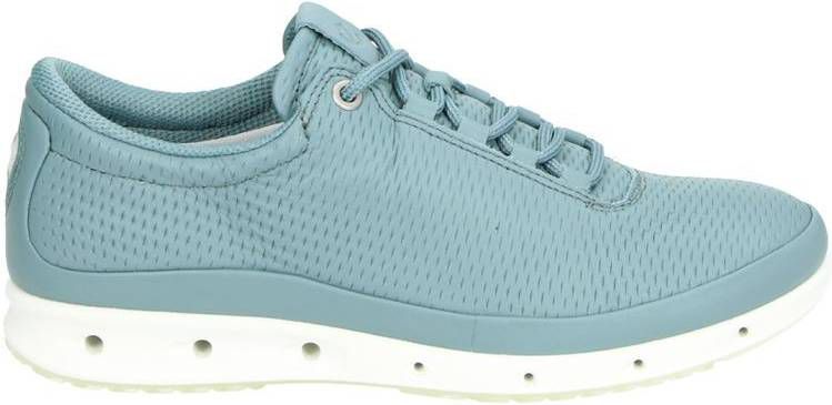 Ecco Cool lage sneakers blauw - Damesschoenen.nl