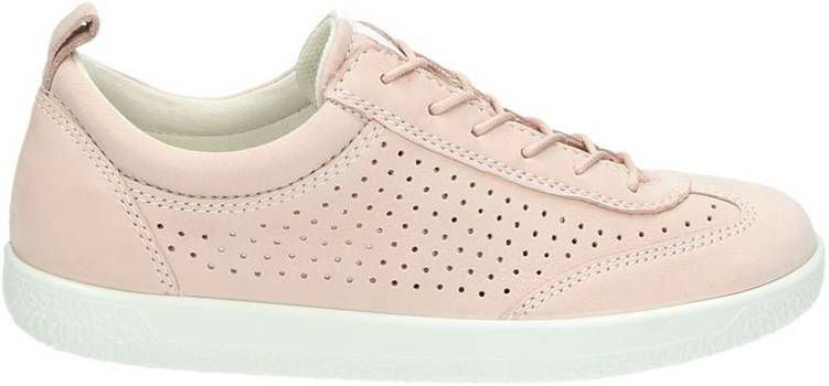 Ecco Soft 1 lage sneakers roze - Damesschoenen.nl