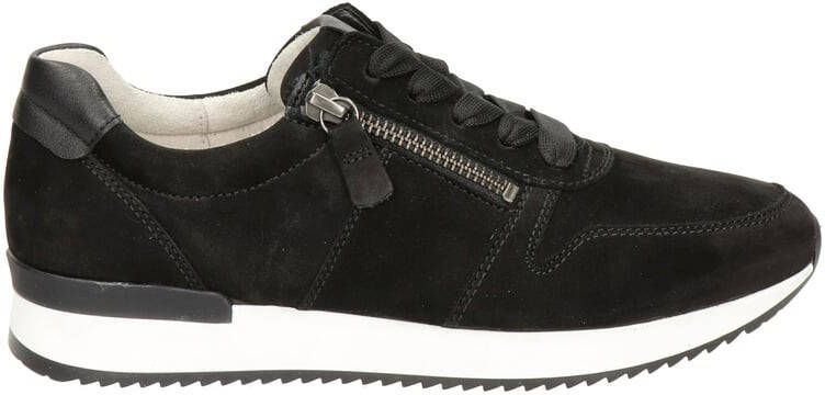 Gabor suède sneakers zwart