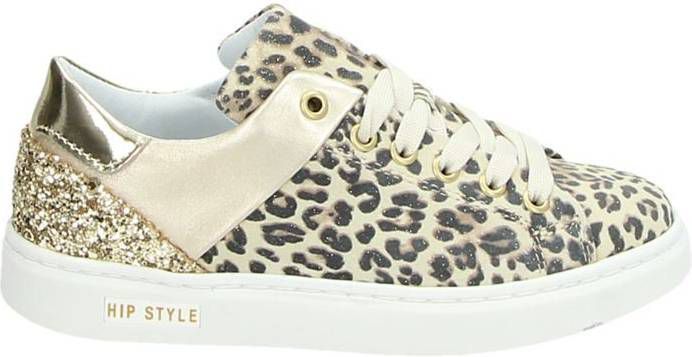 HIP lage sneakers bruin - Damesschoenen.nl