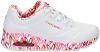 Skechers Uno Loving Me sneakers wit/rood/roze online kopen