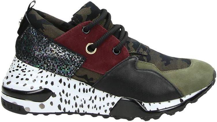 Steve Madden Cliff hoge sneakers groen - Damesschoenen.nl