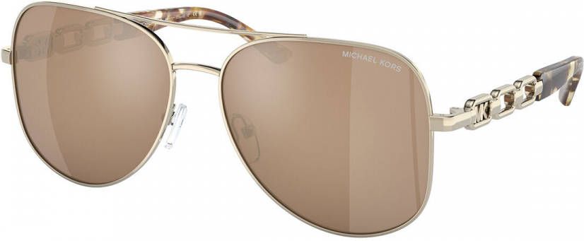 Michael Kors Mk1121 10147P Sunglasses , Bruin, Dames