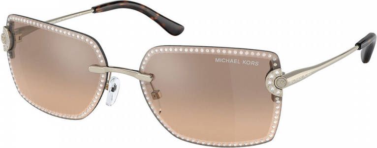 Michael Kors Mk1122B 10143D Sunglasses , Bruin, Dames